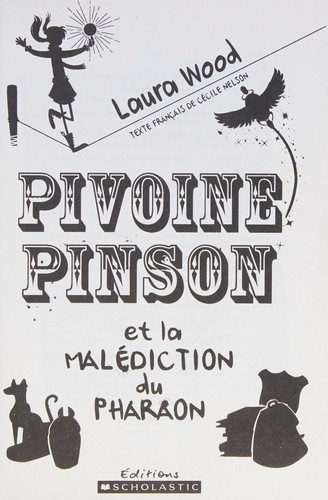 Cover of Pivoine Pinson et la Malédiction du Pharaon