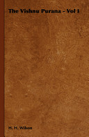 Cover of The Vishnu Purana -