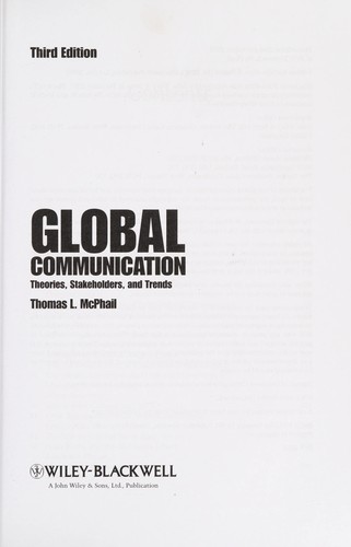 Cover of Global communication