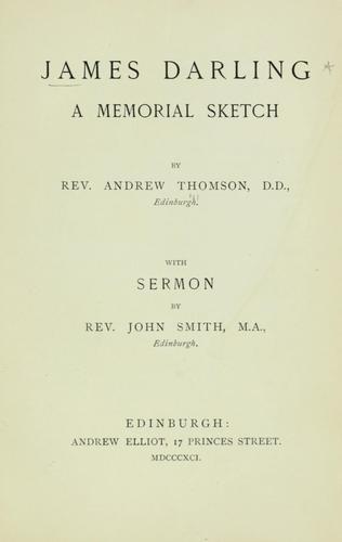 Cover of James Darling