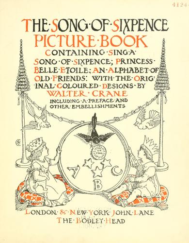 Cover of Song of sixpence picture book
