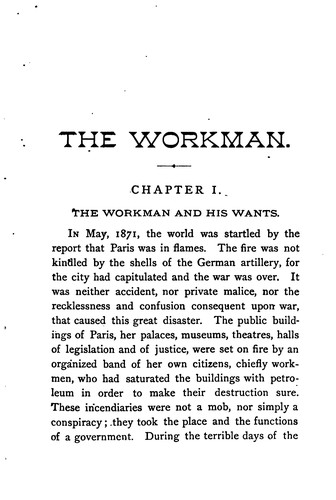 Cover of The Workman: His False Friends and His True Friends