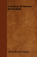 Cover of A Defence of Modern Spiritualism