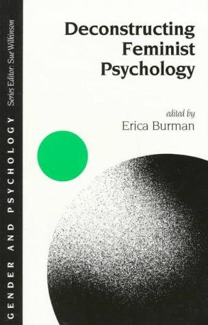 Cover of Deconstructing feminist psychology