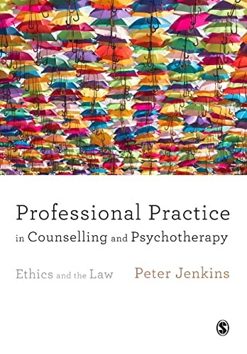 Cover of Professional Practice in Counselling and Psychotherapy