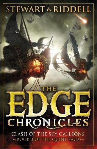 Cover of The Edge Chronicles 3: The Clash of the Sky Galleons: Third Book of Quint