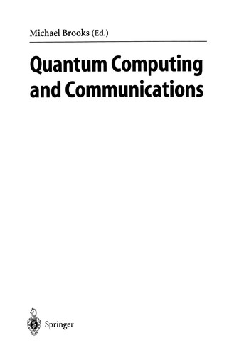 Cover of Quantum Computing and Communications