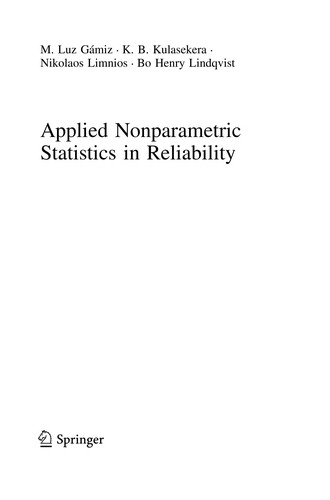 Cover of Applied nonparametric statistics in reliability