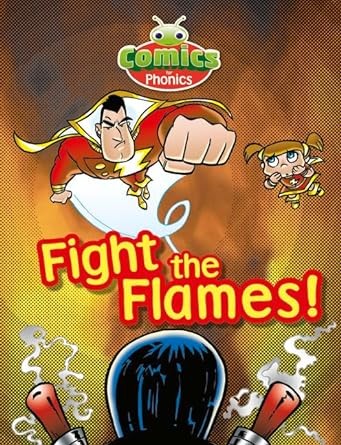 Cover of Comics for Phonics Set 20 Blue C Fight the Flames!