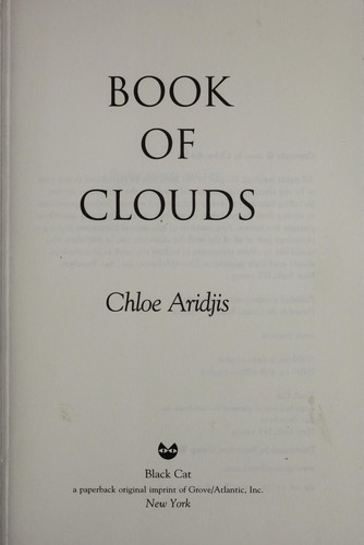 Cover of Book of clouds
