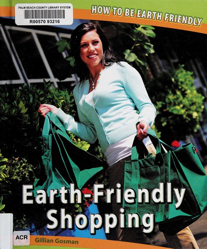 Cover of Earth-friendly shopping