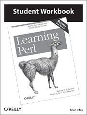 Cover of Student Workbook for Learning Perl: Exercises