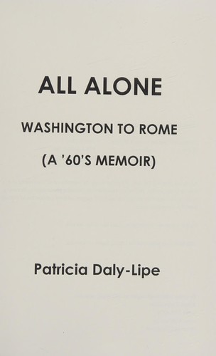 Cover of All alone