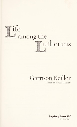 Cover of Life among the Lutherans