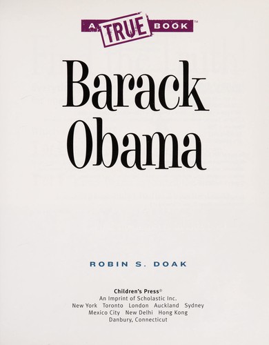 Cover of Barack Obama
