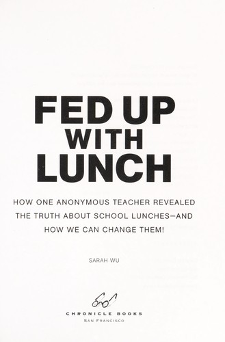 Cover of Fed up with lunch