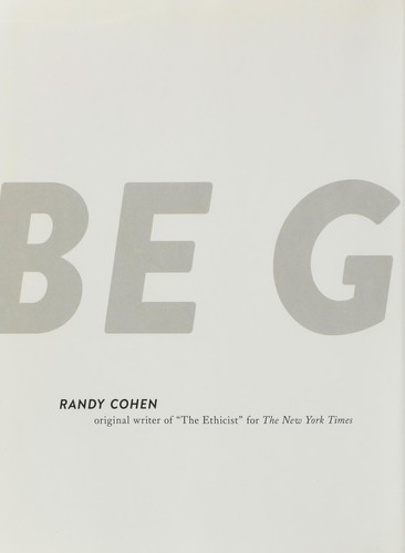 Cover of Be good