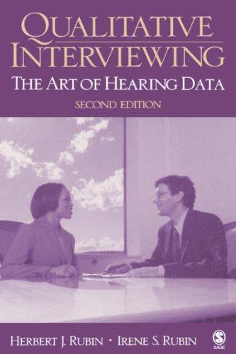 Cover of Qualitative interviewing