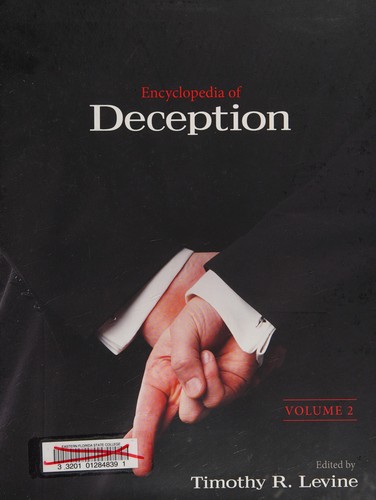 Cover of Encyclopedia of deception