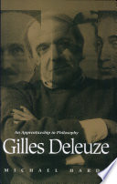 Cover of Gilles Deleuze