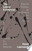 Cover of The Lesser Existences