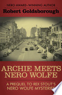 Cover of Archie Meets Nero Wolfe