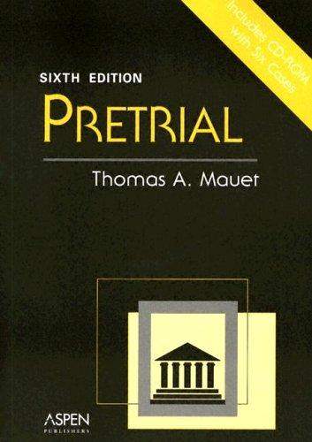 Cover of Pretrial