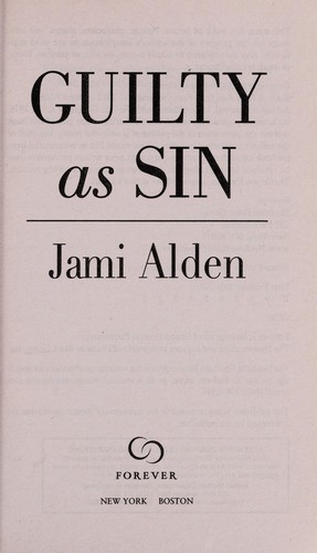 Cover of Guilty as sin