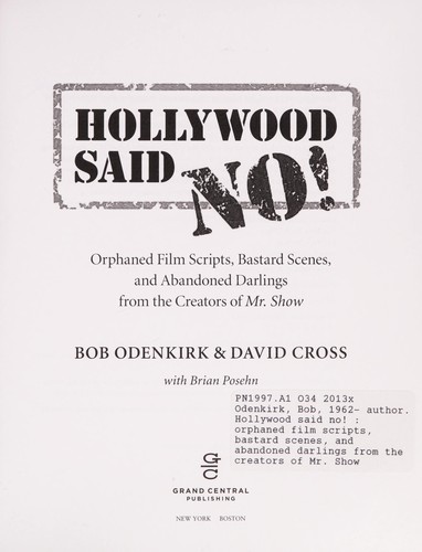 Cover of Hollywood said no!