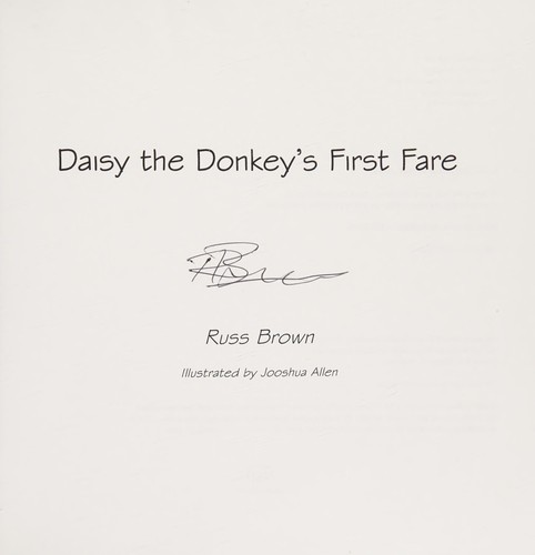 Cover of Daisy the Donkey's First Fare