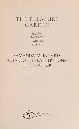 Cover of The pleasure garden