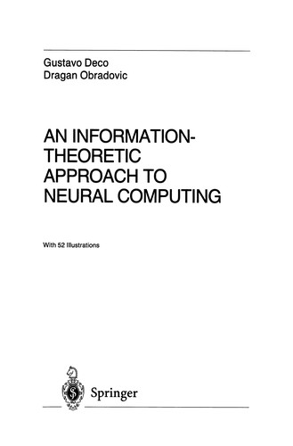 Cover of An Information-Theoretic Approach to Neural Computing