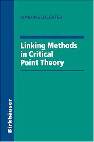 Cover of Linking methods in critical point theory