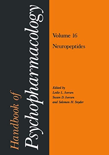 Cover of Handbook of Psychopharmacology