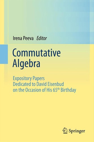 Cover of Commutative Algebra