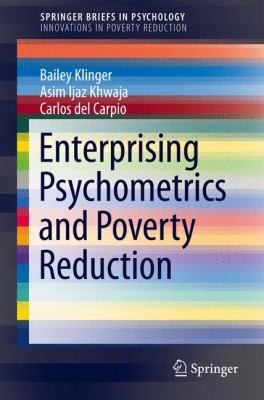 Cover of Enterprising Psychometrics And Poverty Reduction