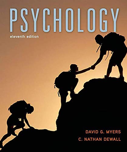 Cover of Psychology, 11th Edition