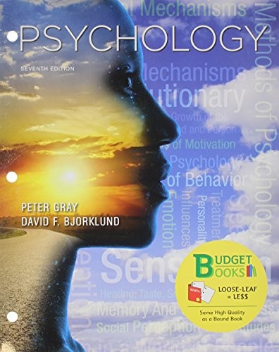 Cover of Loose-leaf Version for Psychology