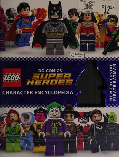 Cover of LEGO DC comics super heroes character encyclopedia