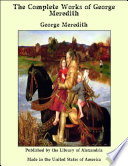 Cover of The Complete Works of George Meredith