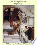 Cover of Of the Epidemics