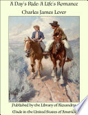 Cover of A Day's Ride: A Life's Romance