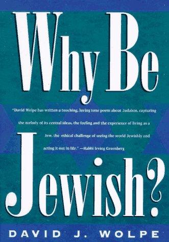 Cover of Why be Jewish?