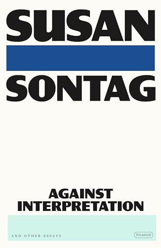 Cover of Against Interpretation and Other Essays