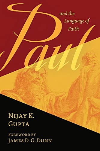 Cover of Paul and the Language of Faith