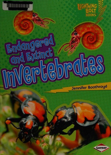 Cover of Endangered and Extinct Invertebrates