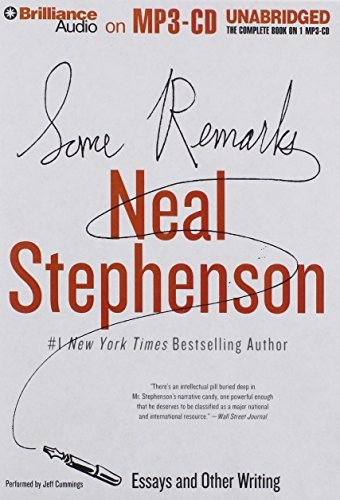 Cover of Some Remarks: Essays and Other Writing