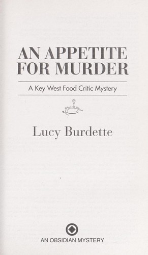 Cover of An appetite for murder