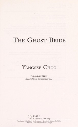 Cover of The ghost bride