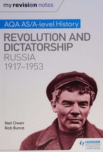 Cover of Revolution and Dictatorship